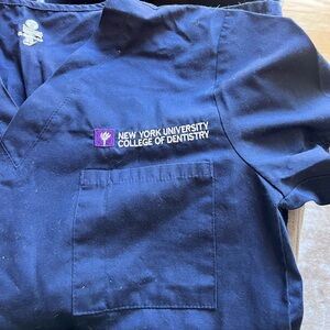 NYU scrub top